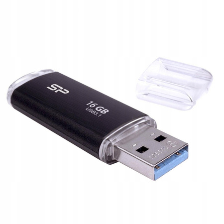 Pendrive SILICON POWER BLAZE B02 16GB USB 3.1 Gen1 CZARNY