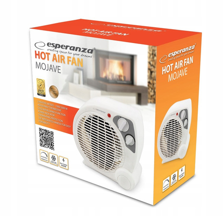 Termowentylator ESPERANZA MOJAVE 1000/2000W