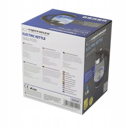 ESPERANZA Czajnik elektryczny GULLFOSS 1.8L