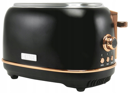 HADEN Toster Heritage czarno-miedziany