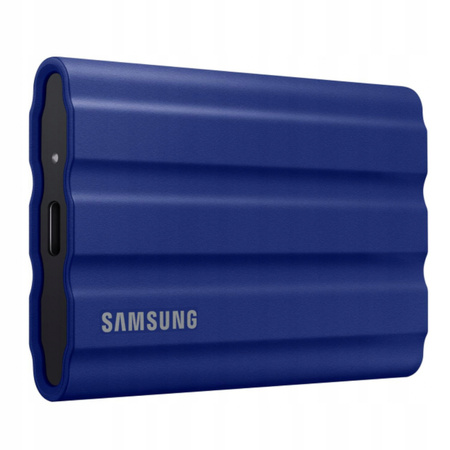 SAMSUNG Dysk SSD T7 Shield 2TB USB 3.2, niebieski