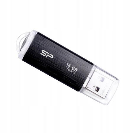 Pendrive SILICON POWER BLAZE B02 16GB USB 3.1 Gen1 CZARNY