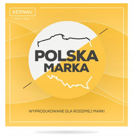 Bateria kuchenna stojąca Kernau KWT 39 Elastic Matt Black czarny