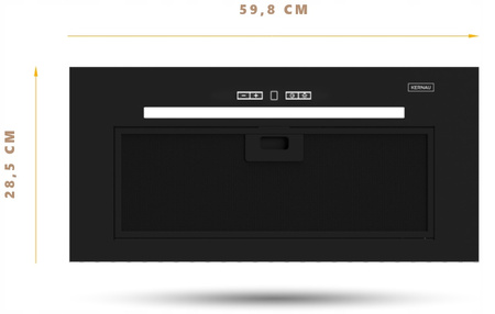 Okap wkład Kernau KBH 0460.1 B Steam Sensor