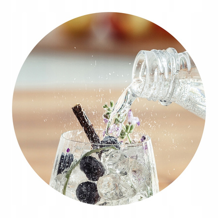 Saturator do wody SodaStream Terra czarny + butelka Fuse 1l + gaz