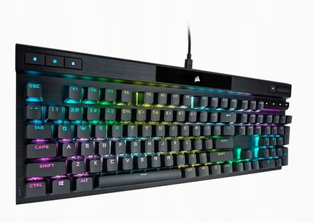 Klawiatura przewodowa K70 RGB Pro Black PBT