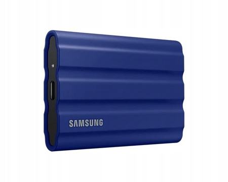 SAMSUNG Dysk SSD T7 Shield 2TB USB 3.2, niebieski