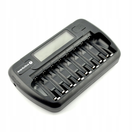 EVERACTIVE Ładowarka akumulatorowa NC-800 do 8