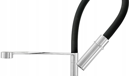 Bateria kuchenna stojąca Kernau KWT 39 Elastic Matt Black czarny