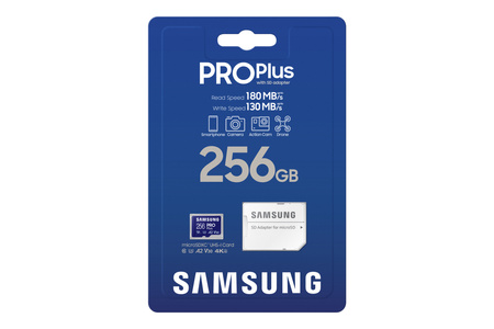 Karta pamięci microSD PRO Plus MD-MD256SA/EU +