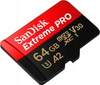 Karta Extreme Pro microSDXC 64GB 200/90 MB/s A2