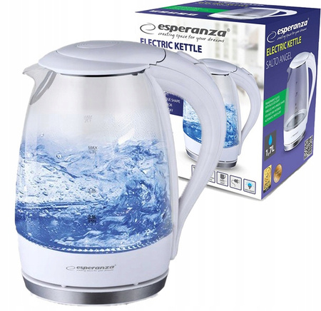 Czajnik elektryczny 1,7L SALTO ANGEL biały