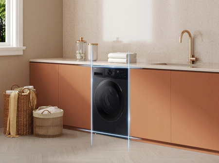 Pralko-suszarka Samsung WD90DG5G34BB 9/5kg AI EcoBubble AirWash Slim Czarna