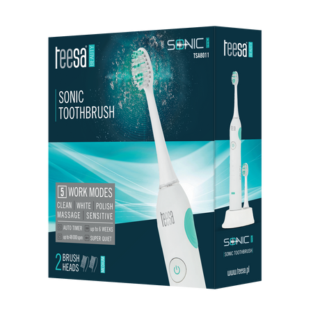 Soniczna szczoteczka do zębów Teesa SONIC PRO IPX7