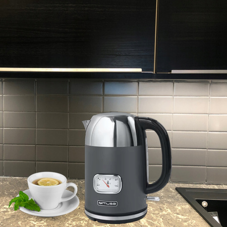 Czajnik elektryczny Muse MS-020DG srebrny/szary