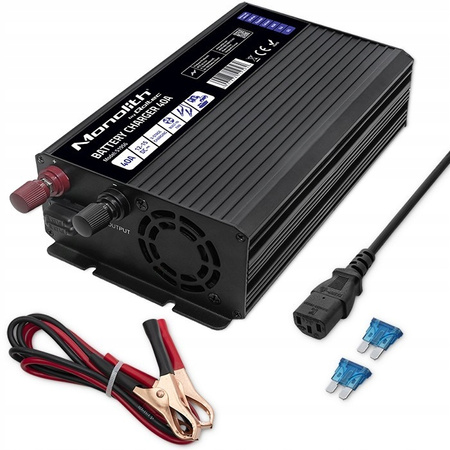 Inteligentna ładowarka do akumulatorów LiFePO4||