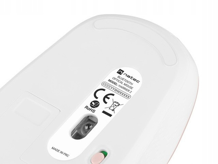 Mysz bezprzewodowa Harrier 2 Bluetooth 5.1 biało