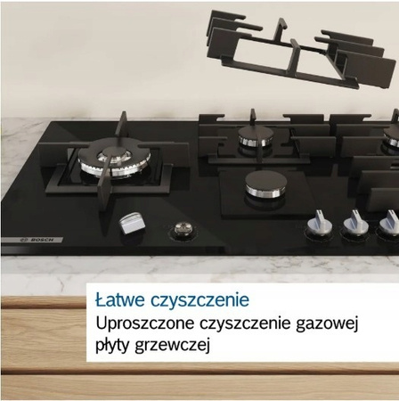 Płyta gazowa BOSCH PCH6A5I90 Flame Select WOK