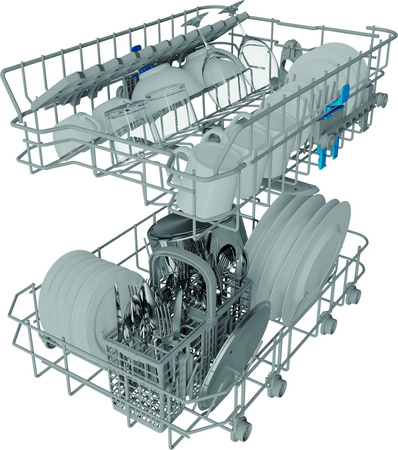 INDESIT Zmywarka do zabudowy DI9E2B10 45 cm
