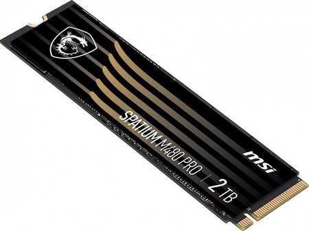 MSI Dysk SSD SPATIUM M480 PRO 2TB M.2 PCIe4 7400