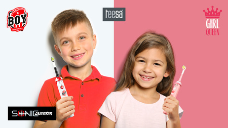 Szczoteczka soniczna do zębów Teesa Sonic Junior