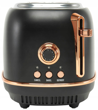 HADEN Toster Heritage czarno-miedziany