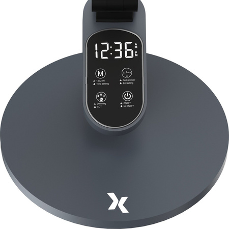 MAXCOM Lampa biurkowa LED ML 5100 Artis Szara