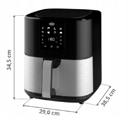 Frytkownica beztłuszczowa Dekraft Air Fryer AF7902-PRO