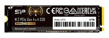 Dysk SSD US75 2TB M.2 PCIe Gen4x4 NVMe 1.4 7000