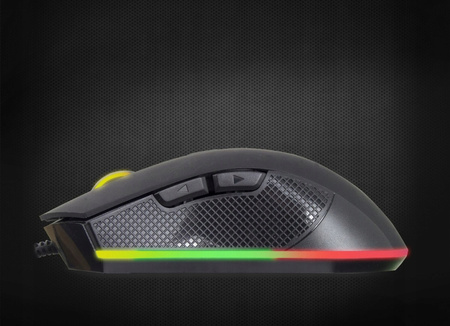 Mysz przewodowa dla graczy 6d opt. usb mx601