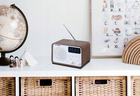 Radio przenośne FM PLL Bluetooth SD/USB/AUX/Zegar