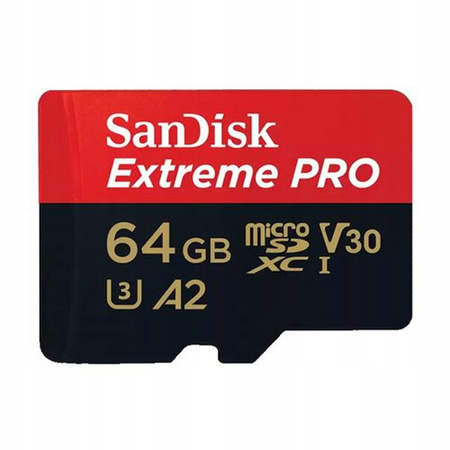 Karta Extreme Pro microSDXC 64GB 200/90 MB/s A2