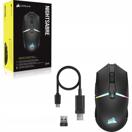 CORSAIR Mysz Nightsabre Wireless RGB