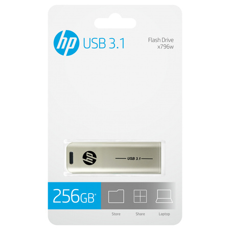 HP INC. Pendrive 256GB USB 3.1 HPFD796L-256