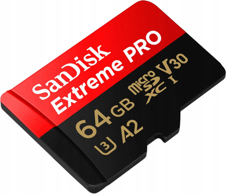 Karta Extreme Pro microSDXC 64GB 200/90 MB/s A2