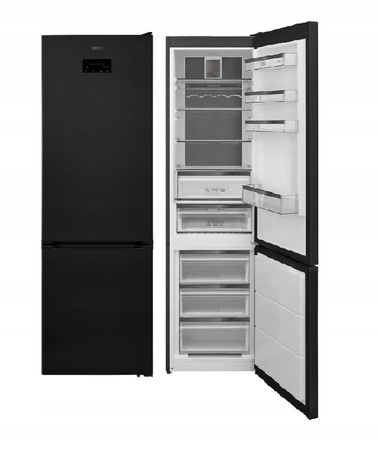 Lodówka wonostojąca Kernau KFRC 20265 NF MC DI KlasaD Szuflada Zero 201cm