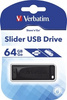 VERBATIM Pendrive Slider 64GB Black