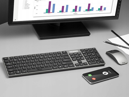 TRACER Zestaw klawiatura i myszka SET RF Nano USB