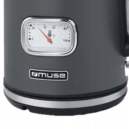 Czajnik elektryczny Muse MS-020DG srebrny/szary