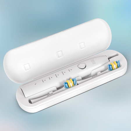 Soniczna szczoteczka do zębów 5 trybów etui kabel TEESA SONIC 2 główki