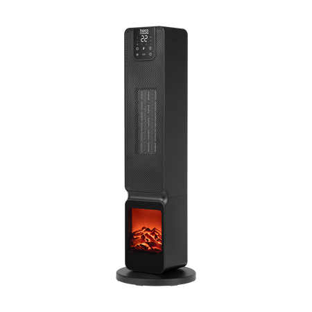 Grzejnik PTC Teesa TSA8062 imitacja kominka wentylator kolumnowy