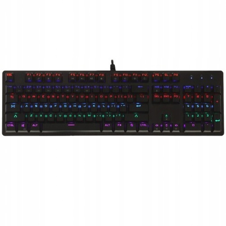 Klawiatura mechaniczna z podświetleniem AK-51 USB