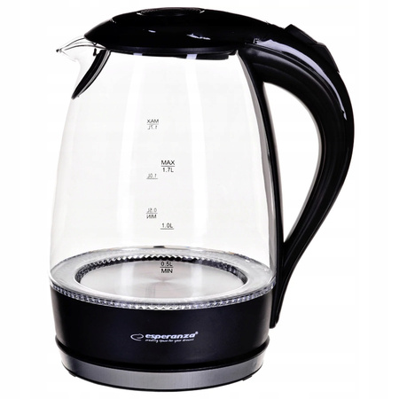 Czajnik elektryczny 1,7L SALTO ANGEL czarny