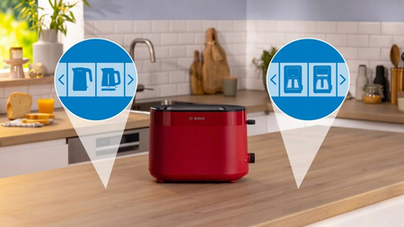 BOSCH Toster TAT2M124 czerwony