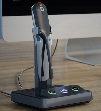 Słuchawki bezprzewodowe WH63 stojak ładujący