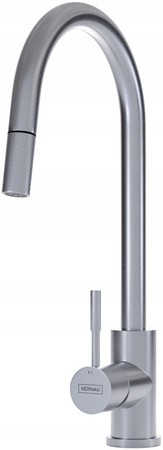 Bateria kuchenna stojąca Kernau Aurea srebrny