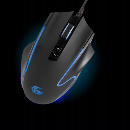 Mysz przewodowa RAGNAR RX300 laserowa RGB 12000