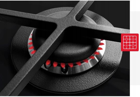 Kuchnia gazowo-elektryczna Amica 57GEH3.33HZpTaDA(Xx) PIZZA 65L 50cm