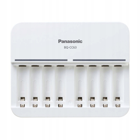 PANASONIC Eneloop ładowarka BQCC63 na 8 szt. bez