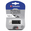 Pendrive VERBATIM PinStripe USB 3.0 Drive 16GB Black